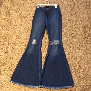 Fashion Nova Bell Bottom Jeans